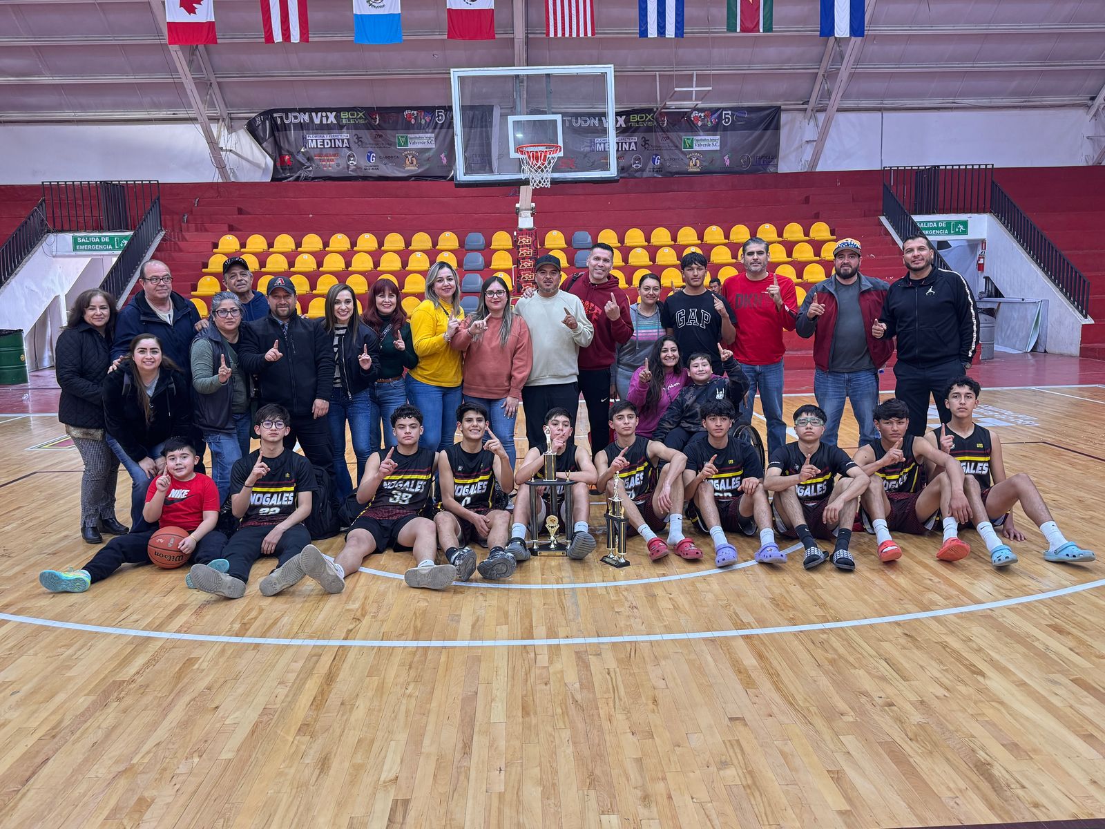 Se alza Nogales Guinda U15 con el título estatal