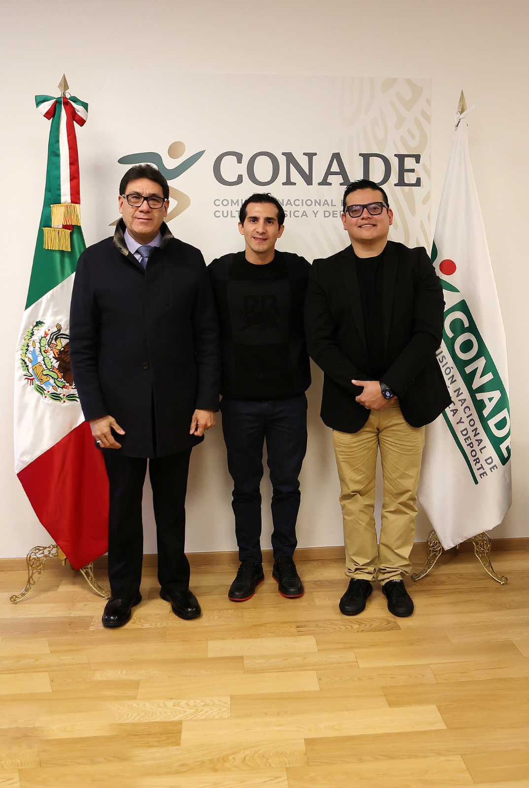 Recibe Alcalde el apoyo  del Director de CONADE