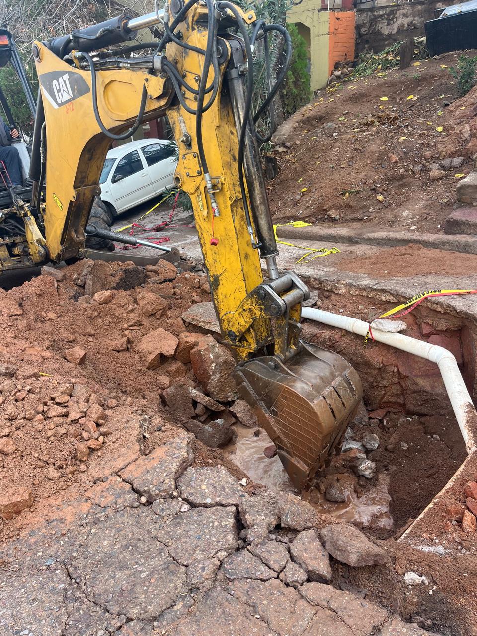 Refuerzan acciones para atender fugas y mejorar red hídrica