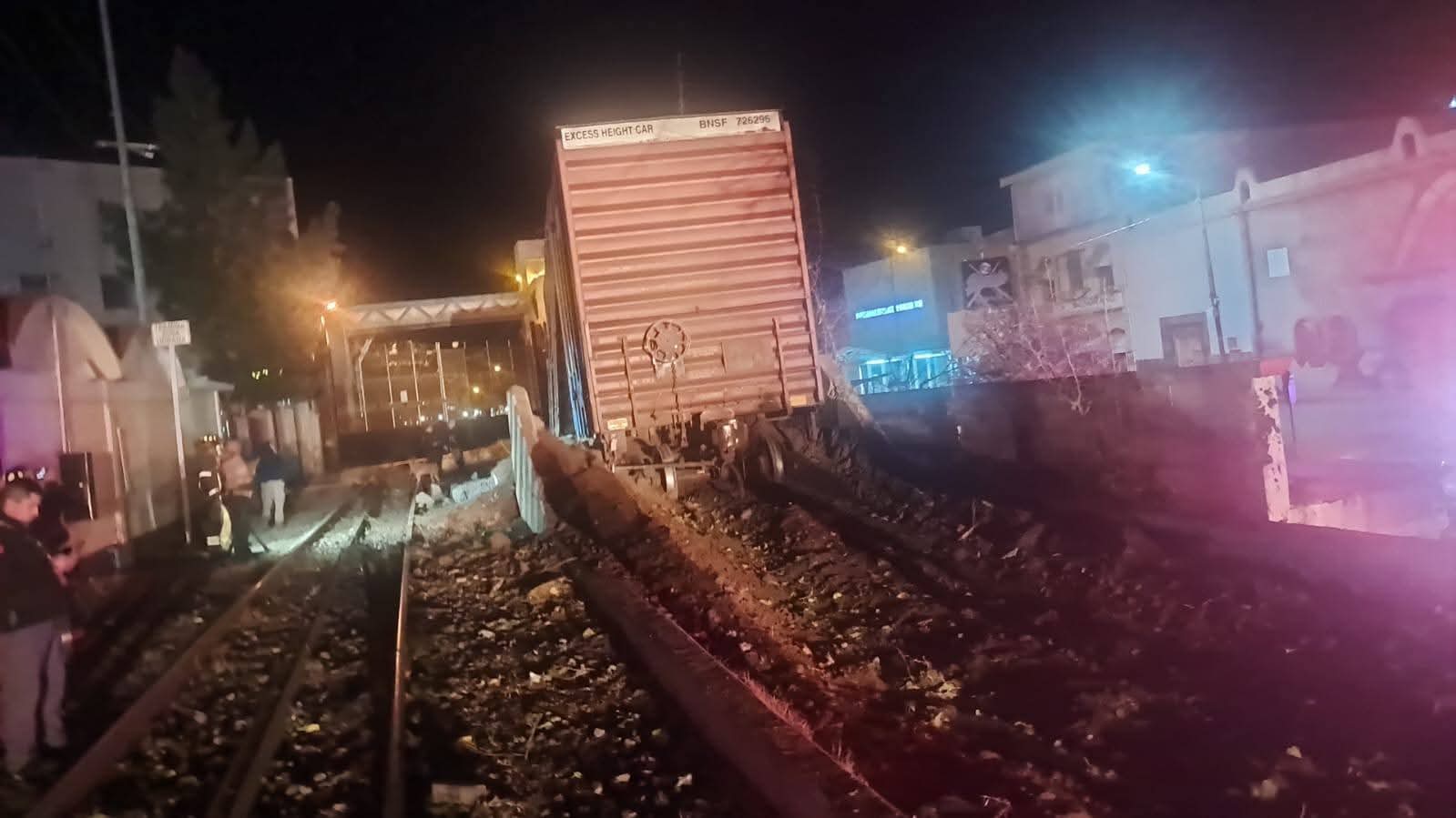 Activan operativo de tras desplazamiento sin control de vagón ferroviario
