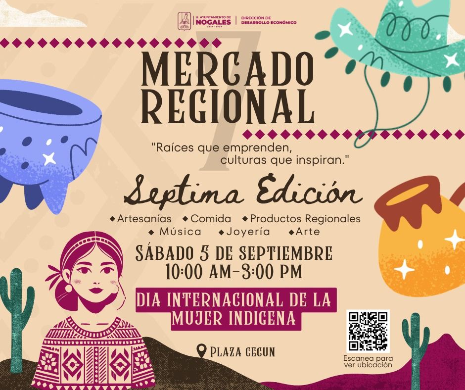 Celebrarán séptimo Mercado Regional
