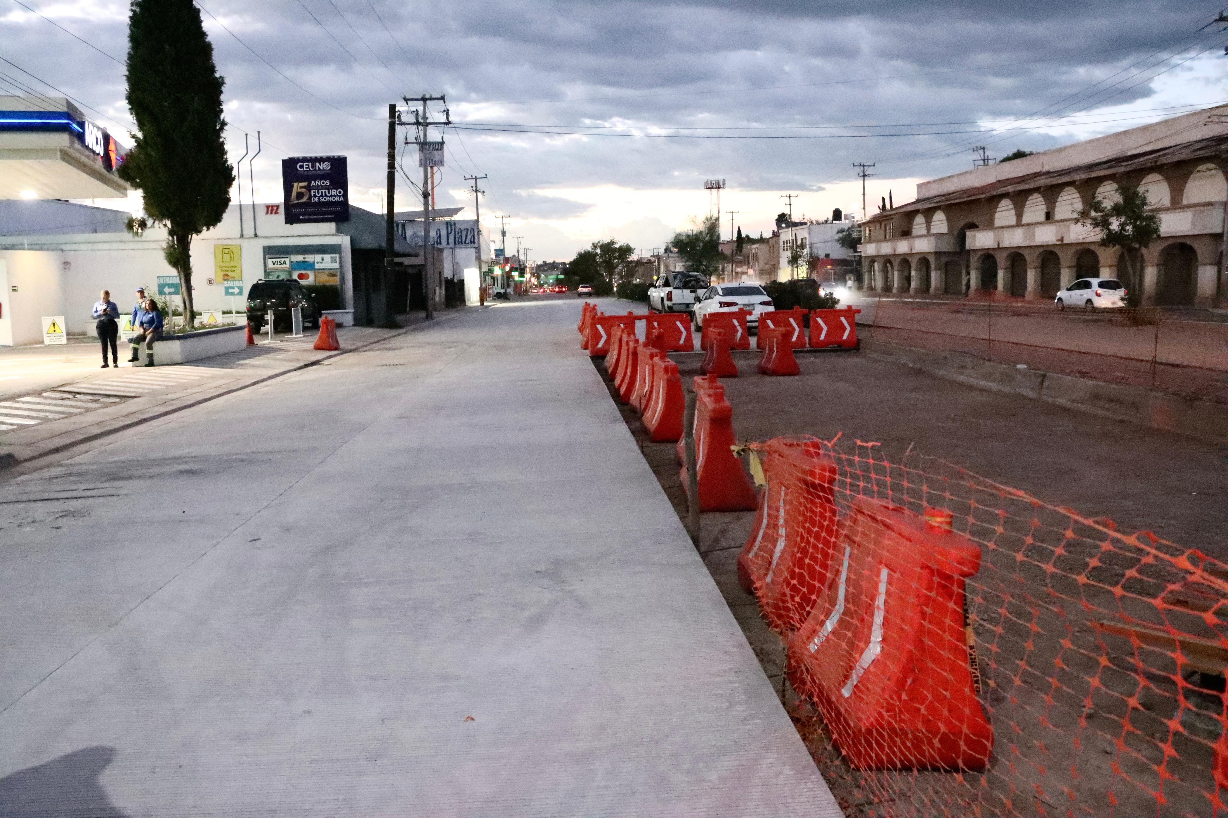 Reabren circulación en Plutarco Elías Calles