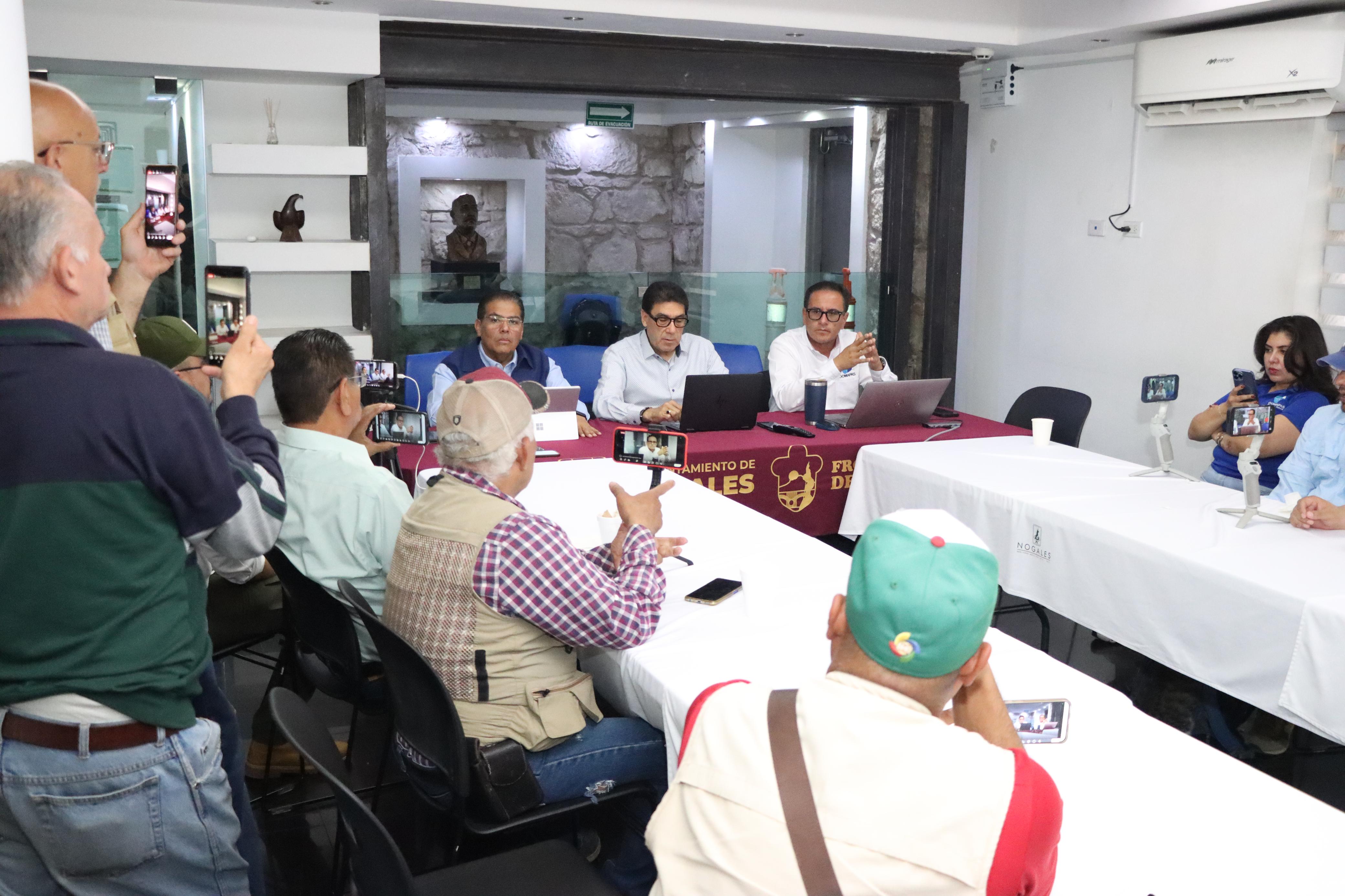 Anuncian inversión de 700 MDP en saneamiento para Nogales