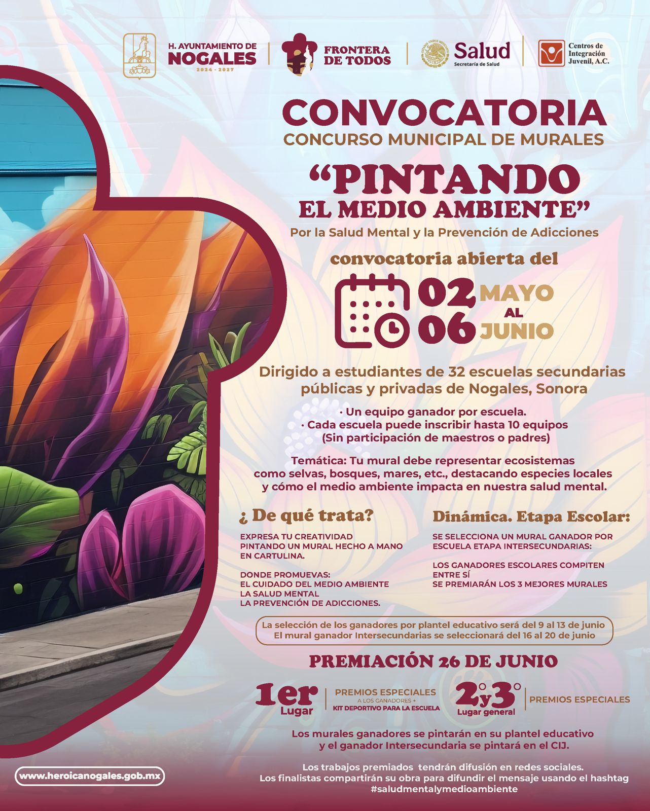 Convocan a concurso estudiantil “Pintando el Medio Ambiente”