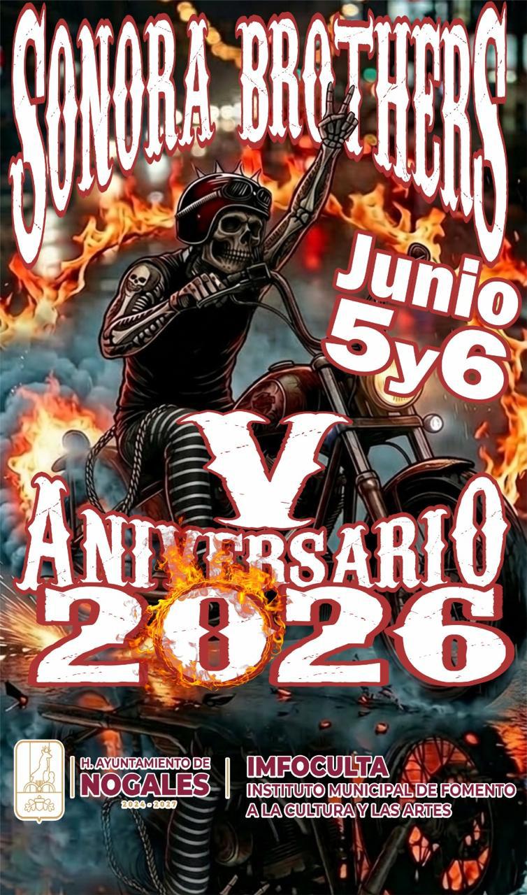 Anuncian Encuentro de Bikers 2026 en Nogales