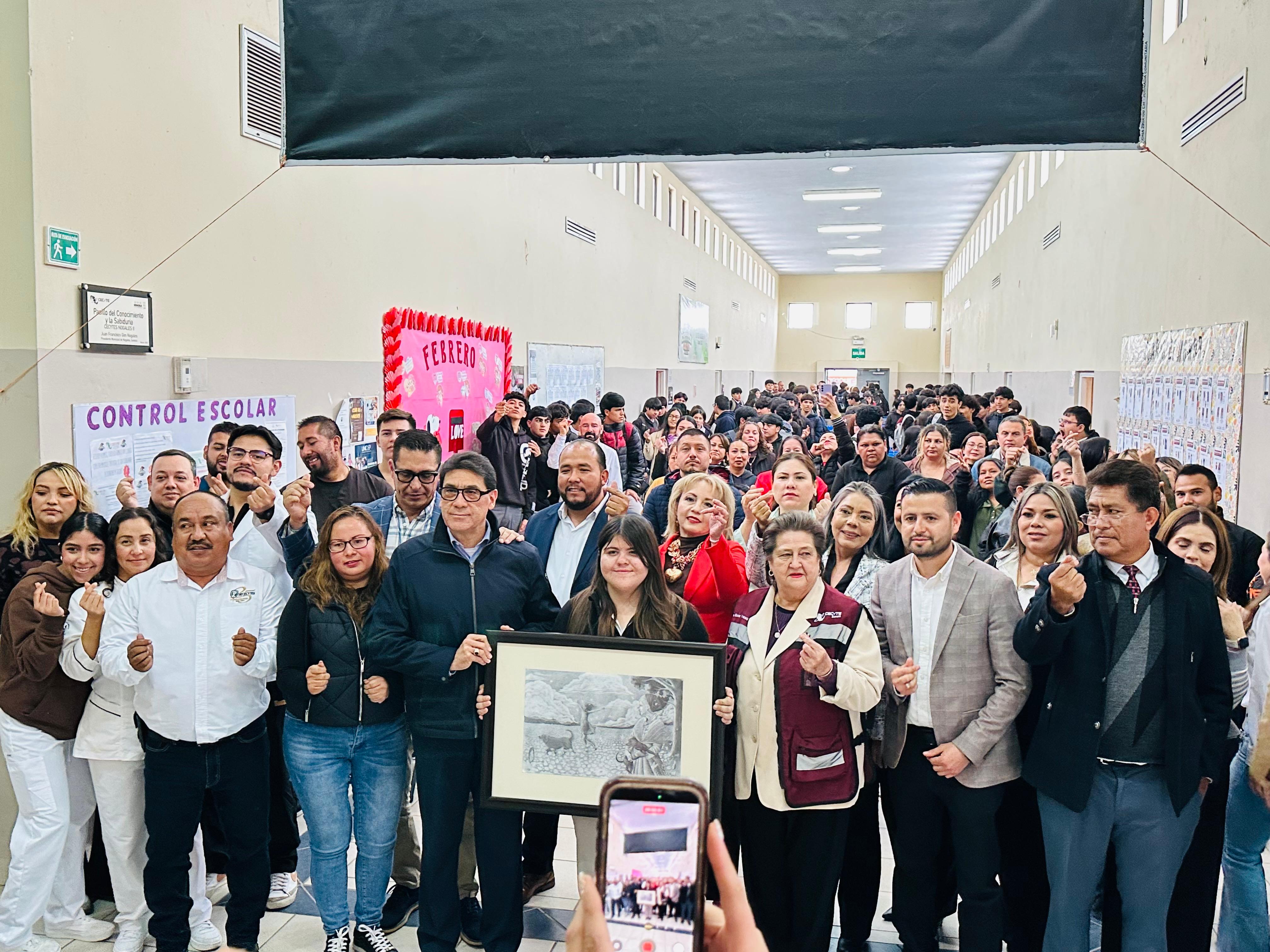 Consolidan alianza educativa con Cecytes en Nogales