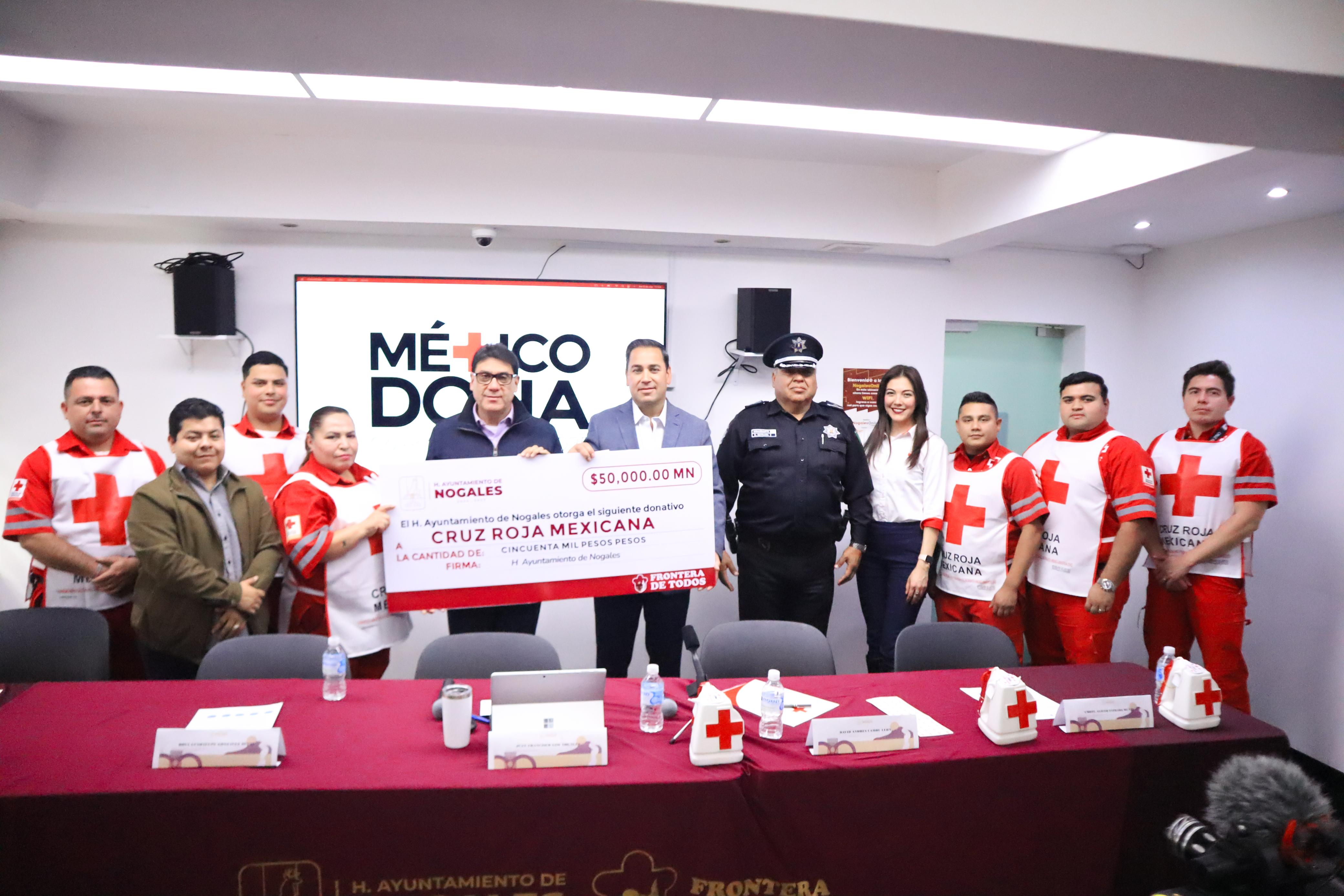 Inicia la colecta anual de la Cruz Roja-Nogales
