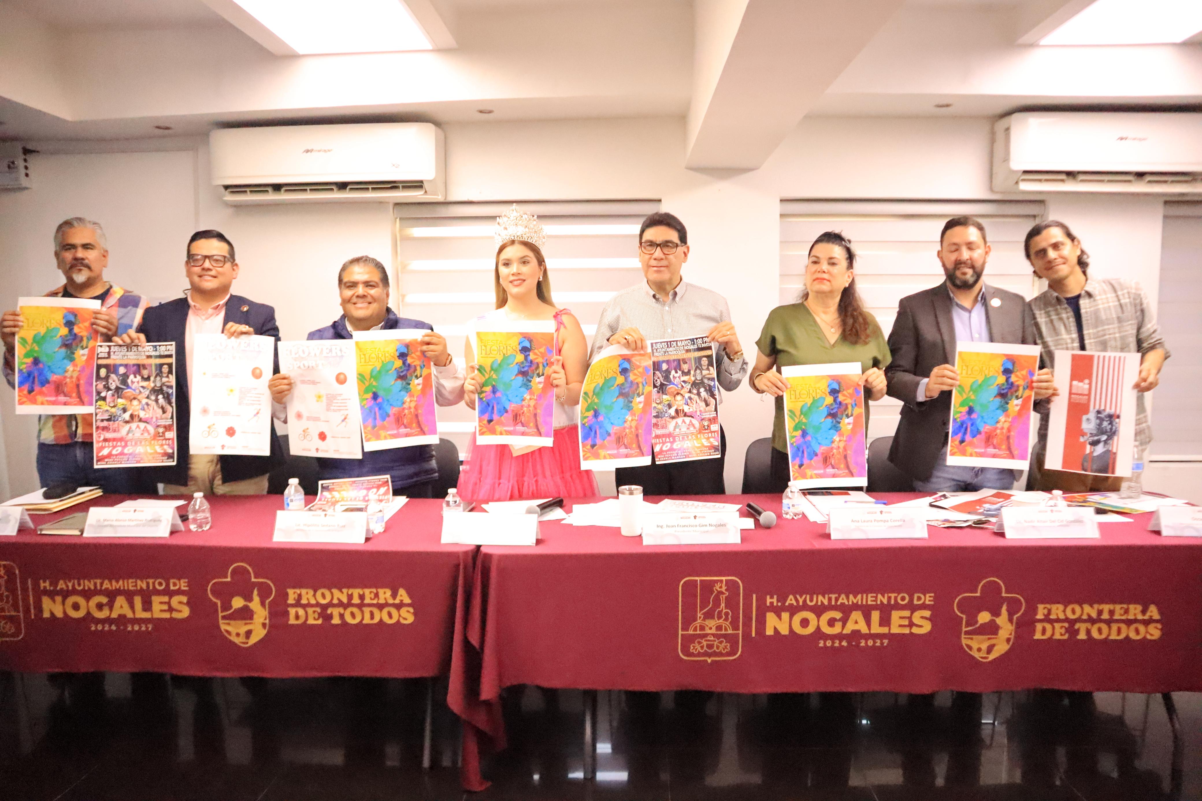 Presentan programa de las Fiestas de las Flores