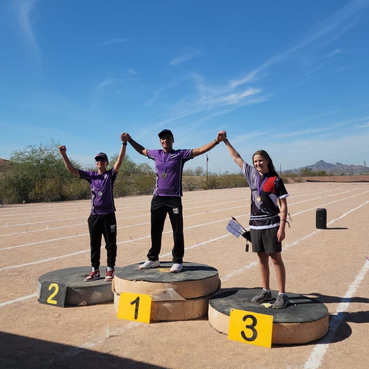 Destaca Nogales en torneo de tiro con arco en Phoenix